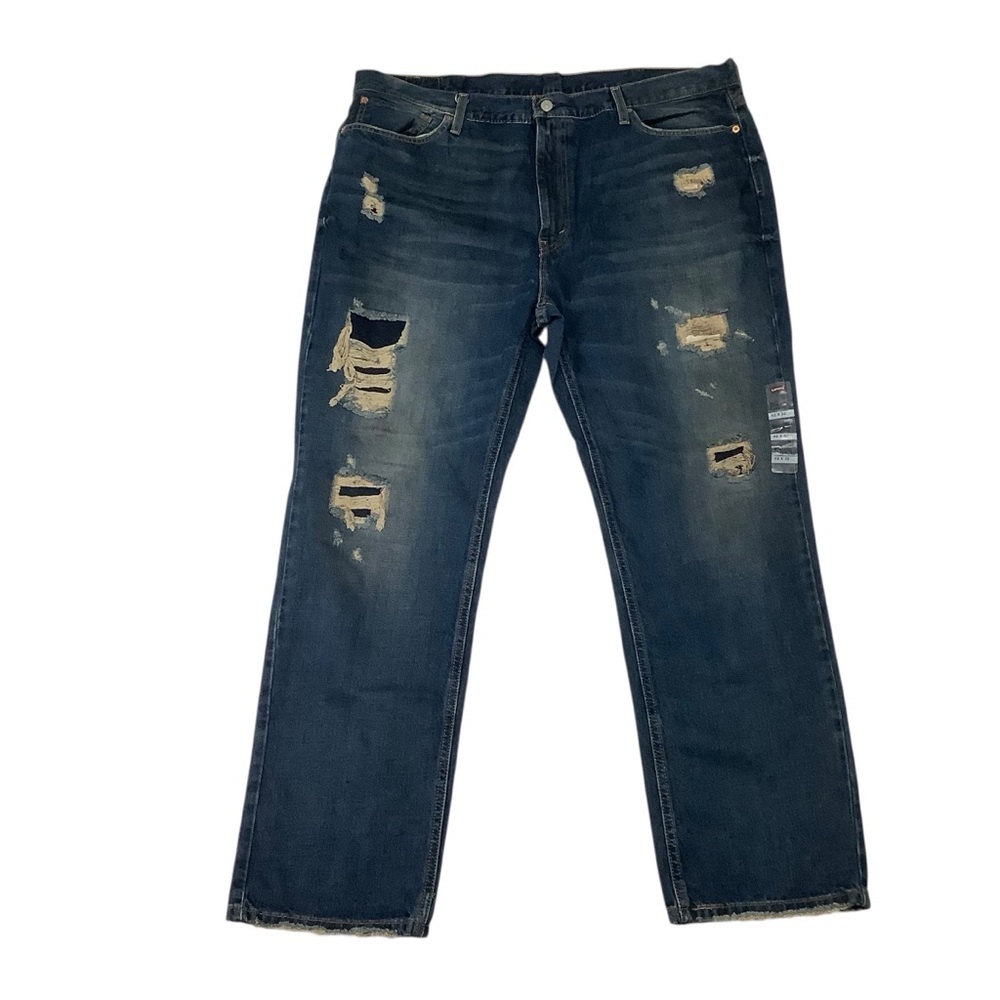 Levi’s 541 Athletic Taper Distressed Jeans Sz 42W 32L